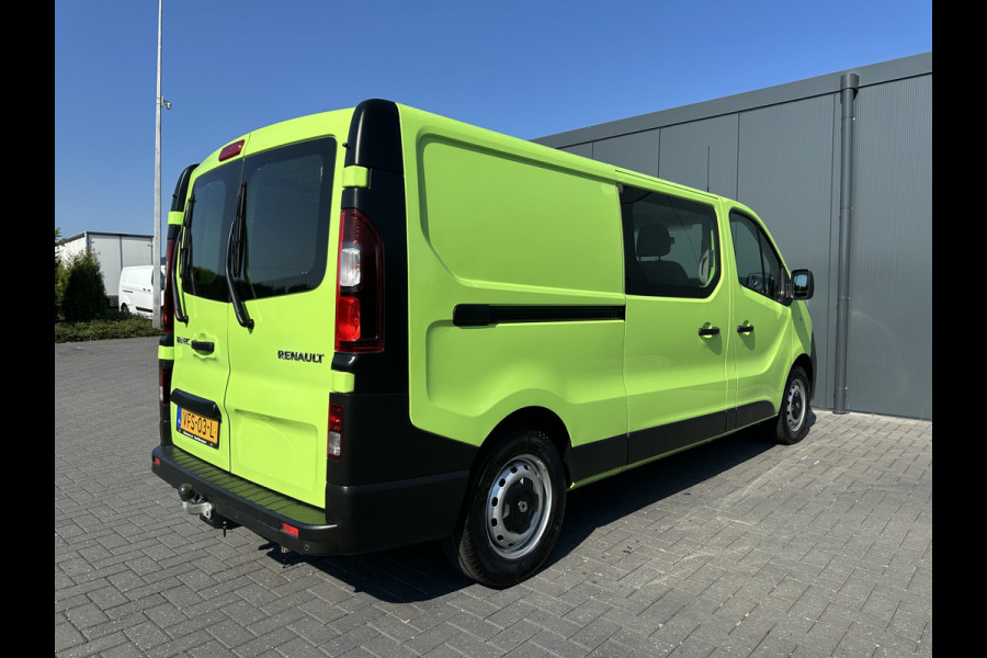 Renault Trafic 1.6 dCi / L2H1 / 1e EIG. / DUBBELE CABINE / 2x SCHUIFDEUR / TREKHAAK / AIRCO / CRUISE / DUBBELE CABINE