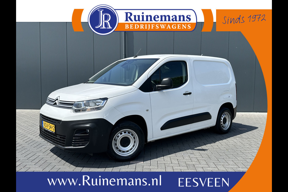 Citroën Berlingo 1.5 BlueHDI 102 PK E6 / L1H1 / 1e EIG. / TREKHAAK / PERMANENT REAR VIEUW / BLIND SPOT / ALUCA INRICHTING / AIRCO / CRUISE