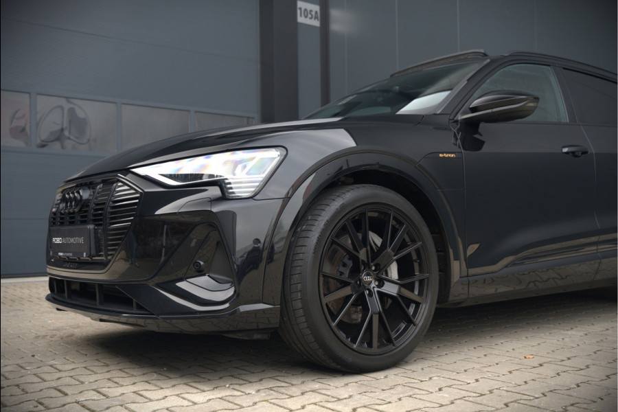 Audi e-tron e-tron 50 quattro Launch edition Black 71 kWh | Black Edition | Panoramadak | Memory Seat | Luchtvering | Adaptive Cruise Control | Keyless | Matrix LED | Trekhaak | Stoelverwarming | NAP |