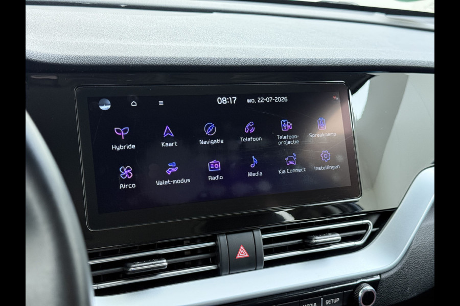 Kia Niro 1.6GDi Hybrid Automaat Trekhaak Adap.Cruise Navi Ecc Camera Apple Carplay Android Auto Pdc DynamicLine Regen-Lichtsensor Led Lmv Isofix DAB Lane Assist ESP 1.300KG Trekgewicht 1e Eigenaar Origineel Nederlandse Auto