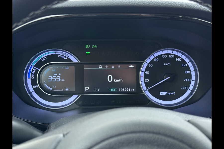 Kia Niro 1.6GDi Hybrid Automaat Trekhaak Adap.Cruise Navi Ecc Camera Apple Carplay Android Auto Pdc DynamicLine Regen-Lichtsensor Led Lmv Isofix DAB Lane Assist ESP 1.300KG Trekgewicht 1e Eigenaar Origineel Nederlandse Auto
