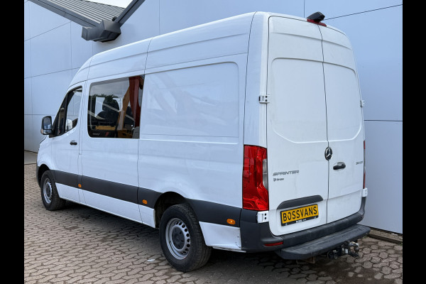 Mercedes-Benz Sprinter 314 2.2 CDI Automaat L2H2 Dubbele Cabine 7-persoons Climate Control Cruise Control Trekhaak Carplay Camera
