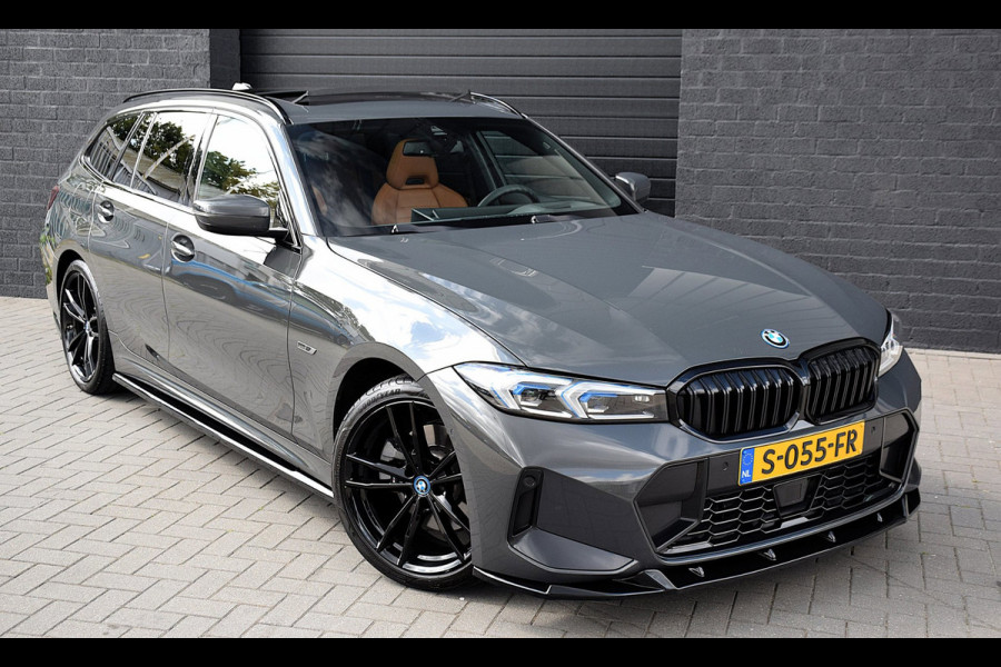 BMW 3 Serie Touring 330e*M-Pakket*Dak*Trekhaak*142Dkm*Keyless*2023*Dravit Grau*INDIVIDUAL*