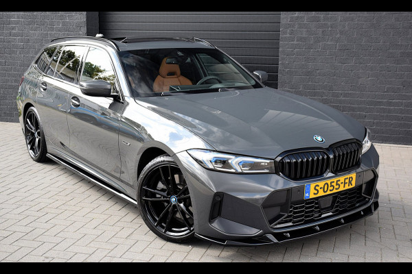 BMW 3 Serie Touring 330e*M-Pakket*Dak*Trekhaak*142Dkm*Keyless*2023*Dravit Grau*INDIVIDUAL*