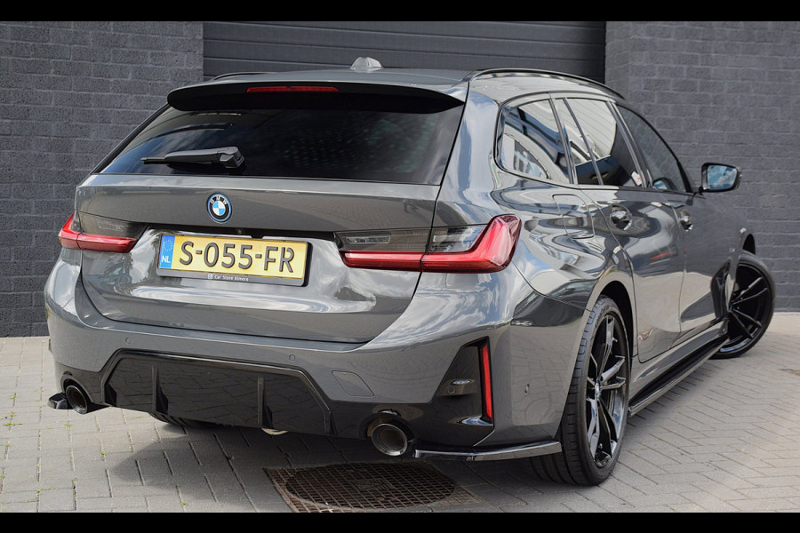 BMW 3 Serie Touring 330e*M-Pakket*Dak*Trekhaak*142Dkm*Keyless*2023*Dravit Grau*INDIVIDUAL*