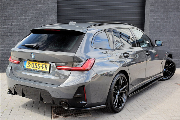 BMW 3 Serie Touring 330e*M-Pakket*Dak*Trekhaak*142Dkm*Keyless*2023*Dravit Grau*INDIVIDUAL*