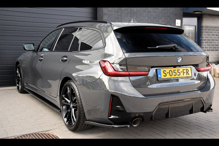 BMW 3 Serie Touring 330e*M-Pakket*Dak*Trekhaak*142Dkm*Keyless*2023*Dravit Grau*INDIVIDUAL*