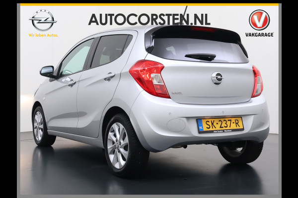 Opel KARL 1.0I 75PK 5Drs Ecc Navi* Apple Carplay Android Auto Pdc Stoel+Stuurverwarming Cruise Control Innovation Isofix Bluetooth Lmv Privacy Glas City Steer ESP Mistlampen Dealeronderhouden 1e Eigenaar Origineel Nederlandse Auto