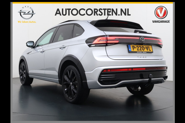 Volkswagen Taigo 1.0TSI Automaat R-Line Panoramadak Camera Adap.Cruise Trekhaak Stoelverwarming Apple Carplay Android Auto Navi Ecc Draadloze telefoonlader Keyless Lmv DAB Bluetooth IQ Light Pdc Isofix Privacy Glas Led Rijstrooksensor 1100KG Trekgewicht