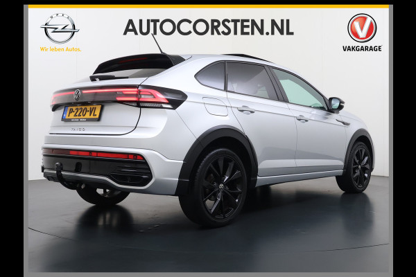 Volkswagen Taigo 1.0TSI Automaat R-Line Panoramadak Camera Adap.Cruise Trekhaak Stoelverwarming Apple Carplay Android Auto Navi Ecc Draadloze telefoonlader Keyless Lmv DAB Bluetooth IQ Light Pdc Isofix Privacy Glas Led Rijstrooksensor 1100KG Trekgewicht