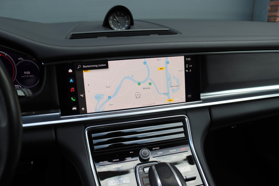 Porsche Panamera Sport Turismo 4.0 Turbo S E-Hybrid | 700pk | Luchtvering | Achterasbesturing | Burmester | Massage | HUD | Stoelventilatie | Panoramadak | Verwarmd Stuurwiel | ACC | Exclusive Design |