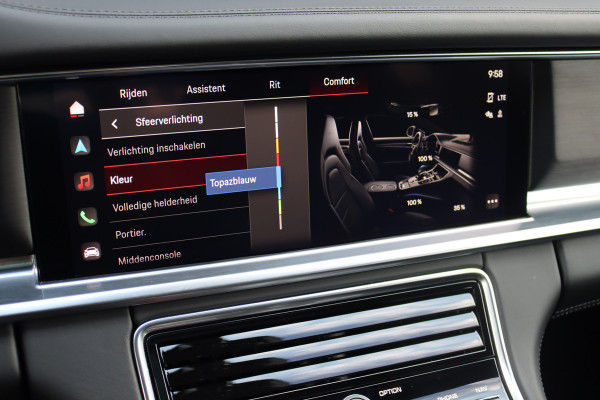 Porsche Panamera Sport Turismo 4.0 Turbo S E-Hybrid | 700pk | Luchtvering | Achterasbesturing | Burmester | Massage | HUD | Stoelventilatie | Panoramadak | Verwarmd Stuurwiel | ACC | Exclusive Design |