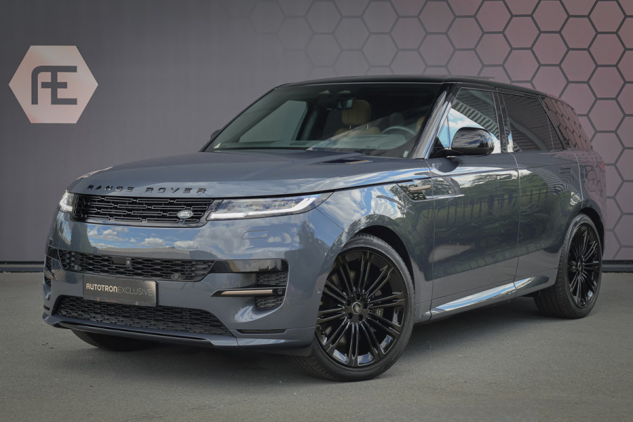 Land Rover Range Rover Sport P550e Autobiography PHEV | ADAPTIVE CRUISE | FABRIEKSGARANTIE | SOFTCLOSE | MASSAGE | STOELVERWARMING & VERKOELING | STUURVERWAR