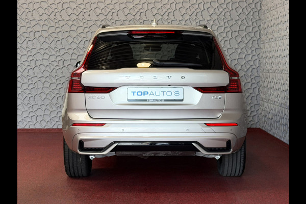 Volvo XC60 2.0 T8 455PK AWD ULTRA DARK NIEUWE AUTO ELEK.TREKHAAK HARMAN KARDON HEADUP 360.CAM STOEL/STUUR VERW LEER SCHUIFDAK