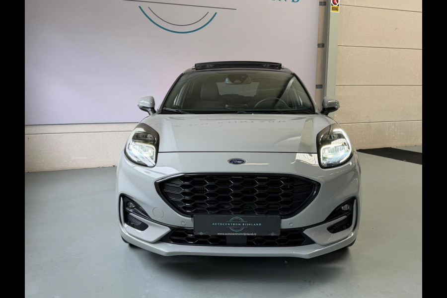 Ford Puma 1.0 EcoBoost Hybrid ST-Line X Vignale, 1 Jaar Bovag Garantie, Camera, Panoramadak, Leer, Trekhaak, Stoel/Stuurverwarming