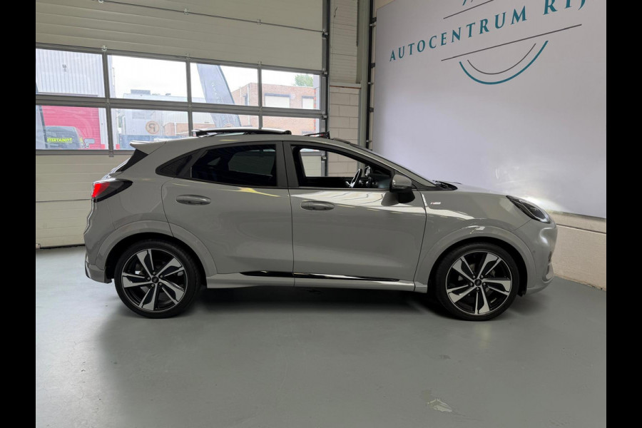 Ford Puma 1.0 EcoBoost Hybrid ST-Line X Vignale, 1 Jaar Bovag Garantie, Camera, Panoramadak, Leer, Trekhaak, Stoel/Stuurverwarming