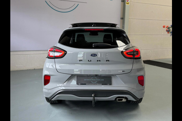 Ford Puma 1.0 EcoBoost Hybrid ST-Line X Vignale, 1 Jaar Bovag Garantie, Camera, Panoramadak, Leer, Trekhaak, Stoel/Stuurverwarming