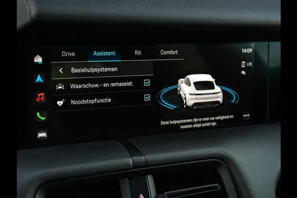 Porsche Taycan Performance 84 kWh | NL Auto | Panoramadak | 360 Camera | Bose | Memory Seats | Stoel + Stuurverwarming | Ambiance Interieur |