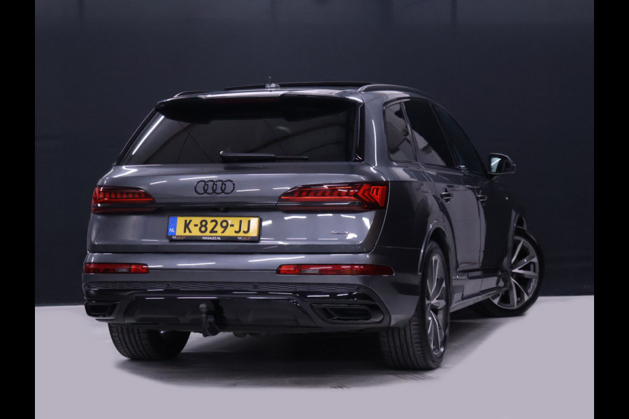 Audi Q7 60 TFSI e quattro Competition [SCHUIFKANTELDAK, BOSE, APPLE CARPLAY, TREKHAAK UITKLAPBAAR, ANDROID, MATRIX LED, STOELVERWARMING, CAMERA, VOL LEDER, PDC V+A, CLIMATE, LUCHTVERING, ELEKTRISCHE ACHTERKLEP, DIGITAL DASH, NIEU
