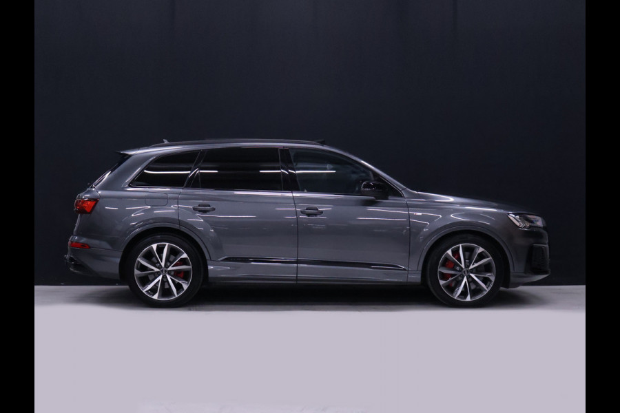 Audi Q7 60 TFSI e quattro Competition [SCHUIFKANTELDAK, BOSE, APPLE CARPLAY, TREKHAAK UITKLAPBAAR, ANDROID, MATRIX LED, STOELVERWARMING, CAMERA, VOL LEDER, PDC V+A, CLIMATE, LUCHTVERING, ELEKTRISCHE ACHTERKLEP, DIGITAL DASH, NIEU