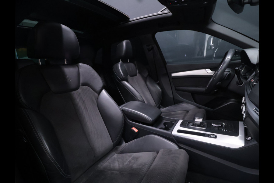 Audi Q5 2.0 TFSI quattro Sport S Line [SCHUIFKANTELDAK, APPLE CARPLAY, ANDROID, STOELVERWARMING, ELEKTRISCHE STOEL, LED, CRUISE CONTROL, NAVIGATIE, PDC ACHTER, CLIMATE, ELEKTRISCHE ACHTERKLEP, S LINE, NIEUWSTAAT]