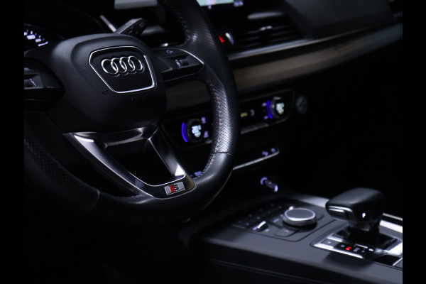 Audi Q5 2.0 TFSI quattro Sport S Line [SCHUIFKANTELDAK, APPLE CARPLAY, ANDROID, STOELVERWARMING, ELEKTRISCHE STOEL, LED, CRUISE CONTROL, NAVIGATIE, PDC ACHTER, CLIMATE, ELEKTRISCHE ACHTERKLEP, S LINE, NIEUWSTAAT]