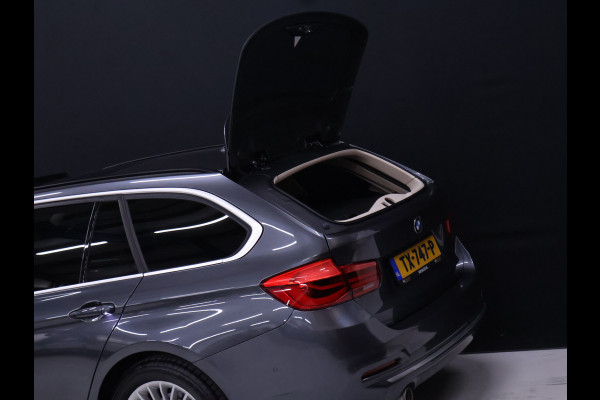BMW 3 Serie Touring 318i Luxury Edition [SCHUIFKANTELDAK, APPLE CARPLAY, MEMORY SEATS, STOELVERWARMING, 360 CAMERA, VOL LEDER, PDC V+A, NAVIGATIE PROFESSIONAL, CLIMATE, ELEKTRISCHE ACHTERKLEP, LED, KEYLESS START, HIFI SOUND, NIEUWS