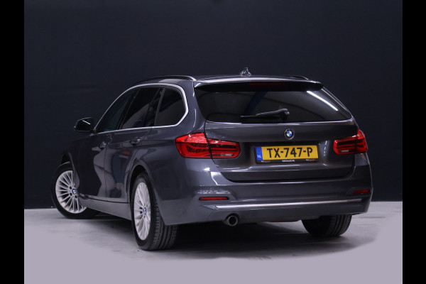 BMW 3 Serie Touring 318i Luxury Edition [SCHUIFKANTELDAK, APPLE CARPLAY, MEMORY SEATS, STOELVERWARMING, 360 CAMERA, VOL LEDER, PDC V+A, NAVIGATIE PROFESSIONAL, CLIMATE, ELEKTRISCHE ACHTERKLEP, LED, KEYLESS START, HIFI SOUND, NIEUWS