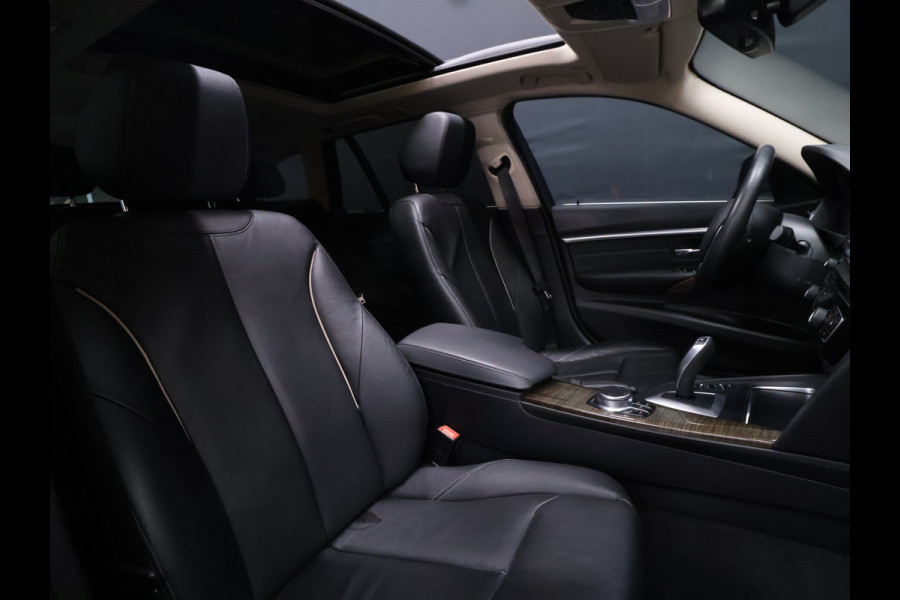 BMW 3 Serie Touring 318i Luxury Edition [SCHUIFKANTELDAK, APPLE CARPLAY, MEMORY SEATS, STOELVERWARMING, 360 CAMERA, VOL LEDER, PDC V+A, NAVIGATIE PROFESSIONAL, CLIMATE, ELEKTRISCHE ACHTERKLEP, LED, KEYLESS START, HIFI SOUND, NIEUWS