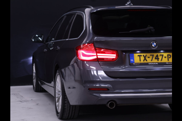 BMW 3 Serie Touring 318i Luxury Edition [SCHUIFKANTELDAK, APPLE CARPLAY, MEMORY SEATS, STOELVERWARMING, 360 CAMERA, VOL LEDER, PDC V+A, NAVIGATIE PROFESSIONAL, CLIMATE, ELEKTRISCHE ACHTERKLEP, LED, KEYLESS START, HIFI SOUND, NIEUWS