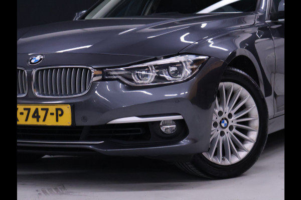 BMW 3 Serie Touring 318i Luxury Edition [SCHUIFKANTELDAK, APPLE CARPLAY, MEMORY SEATS, STOELVERWARMING, 360 CAMERA, VOL LEDER, PDC V+A, NAVIGATIE PROFESSIONAL, CLIMATE, ELEKTRISCHE ACHTERKLEP, LED, KEYLESS START, HIFI SOUND, NIEUWS