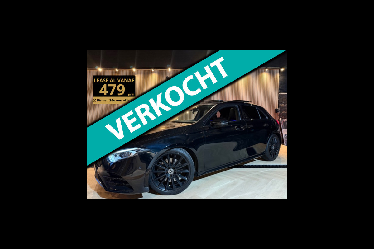 Mercedes-Benz A-Klasse 220 AMG | Sfeerverlichting | Pano | Night-pakket