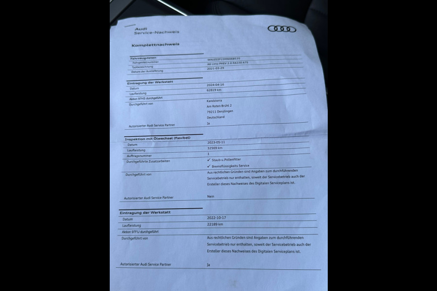 Audi A6 Limousine 50 TFSI e quattro Business edition Aut Leer Navi Clima Camera Carplay PDC