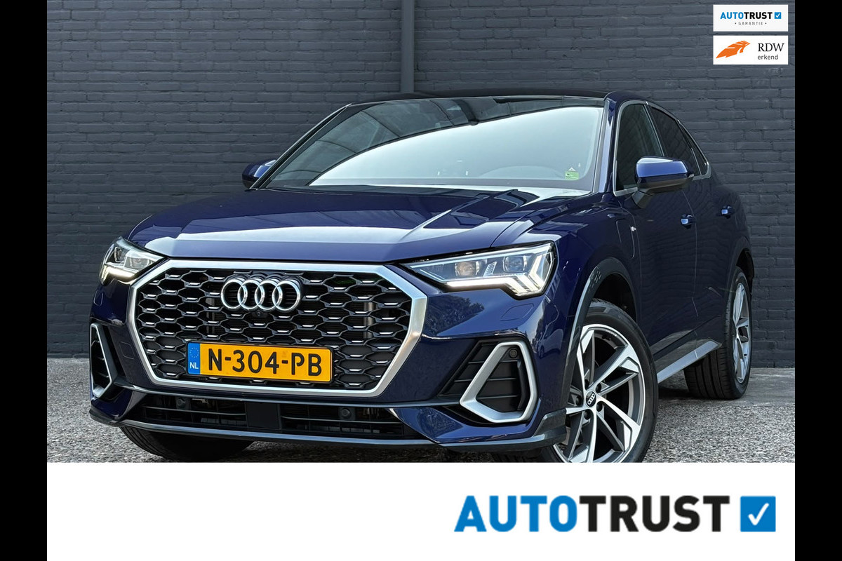 Audi Q3 Sportback 45 TFSI e S Edition PANO|CARPLAY|KEYLESS|NAVI|CAMERA|TREKHAAK|LEDER