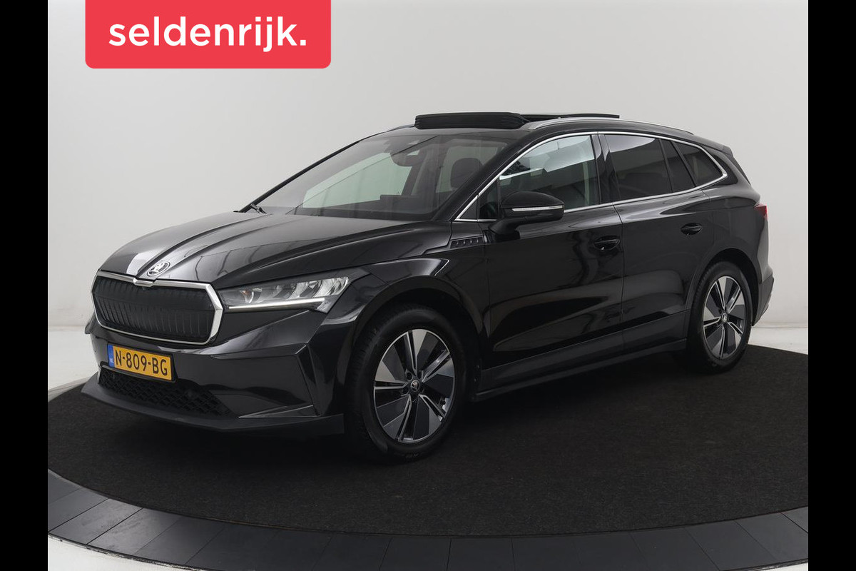 Škoda Enyaq iV 60 | SOH 91.5% | Panoramadak | Adaptive cruise | Stuur/stoel verwarming | Half Leder | Carplay | Park assist | Sfeerverlichting | Climate control |