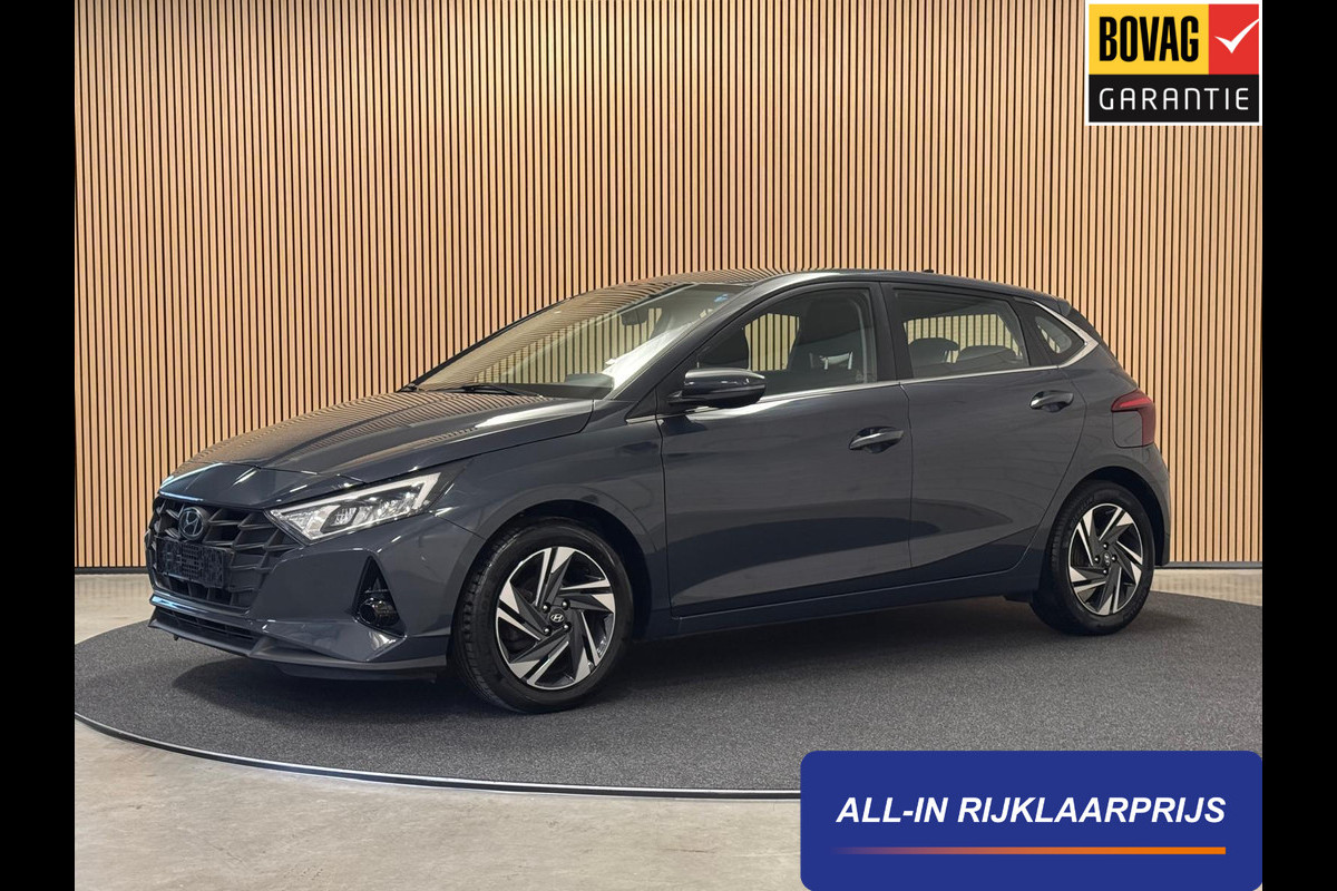Hyundai i20 1.0 T-GDI 100PK Aut. Advanced | LED | Camera | Carplay | LM velgen | Stoel- & Stuurverw. | Incl. garantie