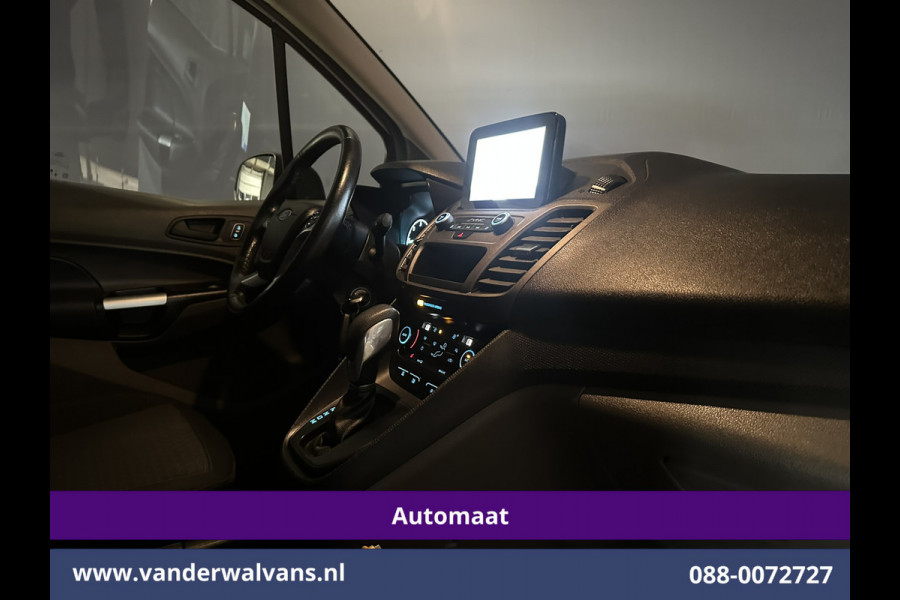 Ford Transit Connect 1.5 EcoBlue 120pk Automaat L2H1 Euro6 Airco | 2x Zijdeur | 3-Zits | Camera | Navigatie | Cruisecontrol Apple Carplay, Android Auto, Stoelverwarming, Verwarmde voorruit, Parkeersensoren, Bijrijdersbank