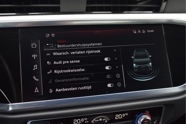 Audi Q3 45 TFSI e S-line | Pano | Leer | B&O | 360 camera | Trekhaak | LED | 20"