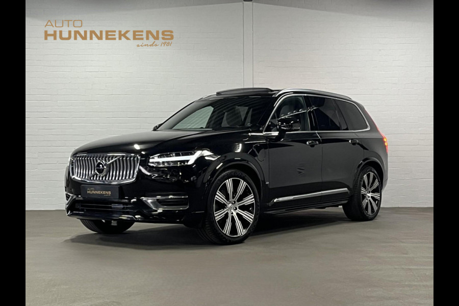 Volvo XC90 2.0 T8 Recharge AWD Inscription SOH 99% Luchtvering | Trekhaak | Bowers & Wilkins | Open dak | Adapt. Cruise | Long range | Stuur-/stoelverwarming | Head-up | Memory | 7 persoons