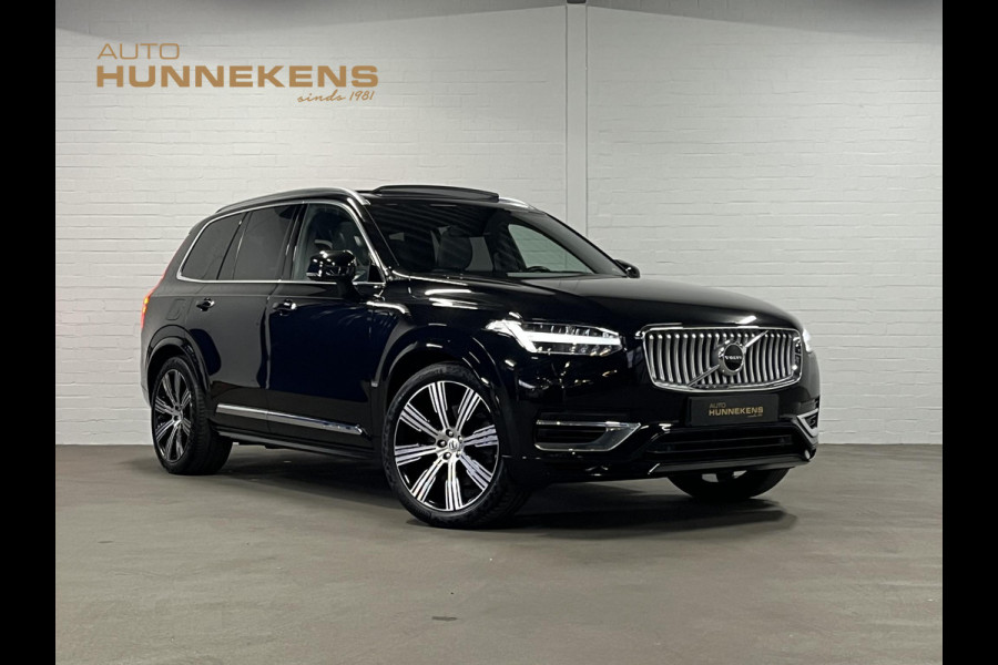 Volvo XC90 2.0 T8 Recharge AWD Inscription SOH 99% Luchtvering | Trekhaak | Bowers & Wilkins | Open dak | Adapt. Cruise | Long range | Stuur-/stoelverwarming | Head-up | Memory | 7 persoons