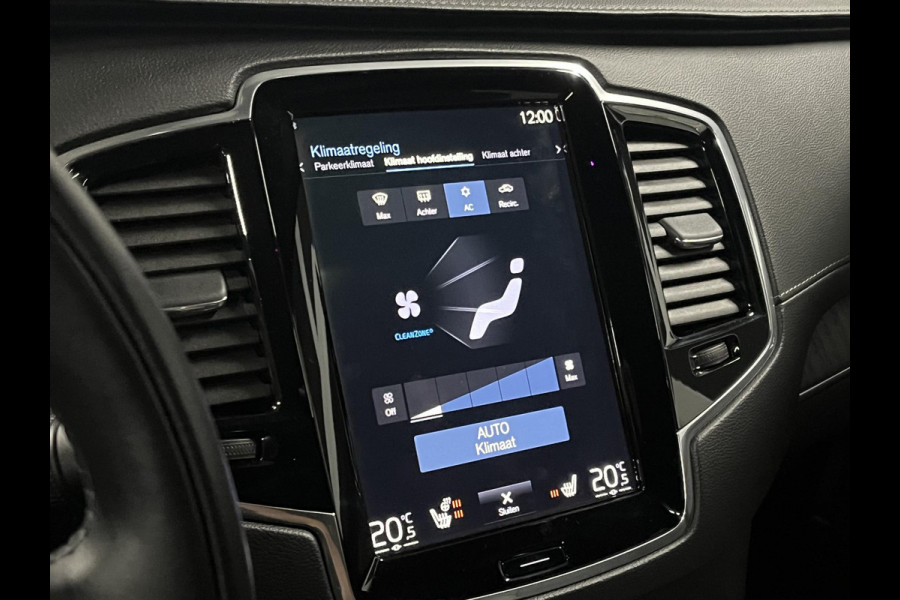 Volvo XC90 2.0 T8 Recharge AWD Inscription SOH 99% Luchtvering | Trekhaak | Bowers & Wilkins | Open dak | Adapt. Cruise | Long range | Stuur-/stoelverwarming | Head-up | Memory | 7 persoons