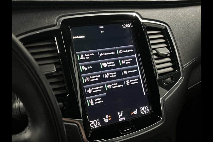 Volvo XC90 2.0 T8 Recharge AWD Inscription SOH 99% Luchtvering | Trekhaak | Bowers & Wilkins | Open dak | Adapt. Cruise | Long range | Stuur-/stoelverwarming | Head-up | Memory | 7 persoons
