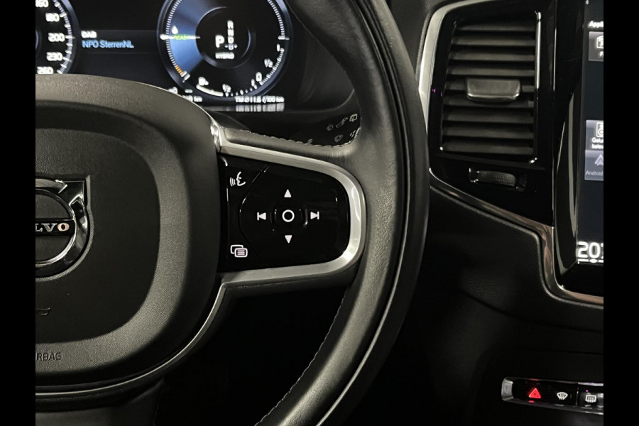 Volvo XC90 2.0 T8 Recharge AWD Inscription SOH 99% Luchtvering | Trekhaak | Bowers & Wilkins | Open dak | Adapt. Cruise | Long range | Stuur-/stoelverwarming | Head-up | Memory | 7 persoons