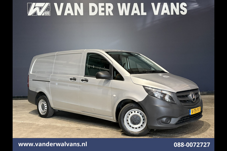 Mercedes-Benz Vito 116 CDI 164pk L2H1 Euro6 Airco | Camera | Navigatie | Cruisecontrol | Stoelverwarming Bijrijdersbank, Achterklep