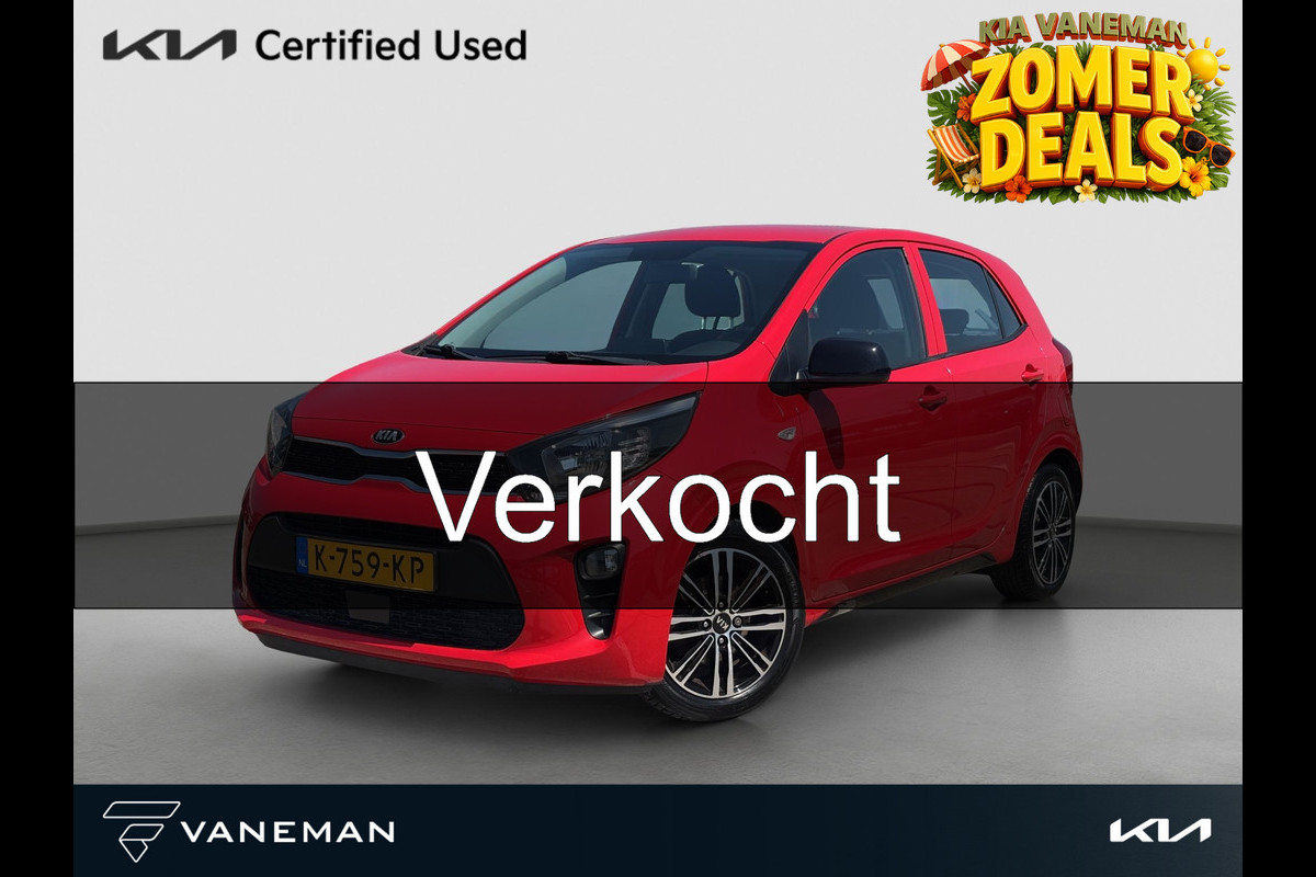Kia Picanto 1.0 DPi DynamicLine | Subwoofer | Sportuitlaat | Camera | Apple Carplay & Android Auto