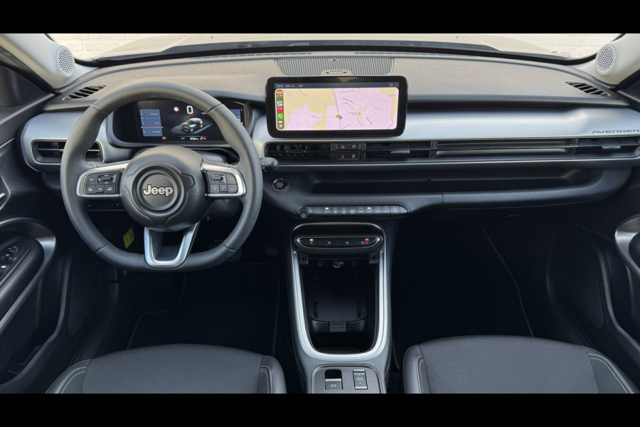 Jeep Avenger Summit 54 kWh SOH 96% Clima Camera Cruise Carplay PDC voor en achter Half Leder