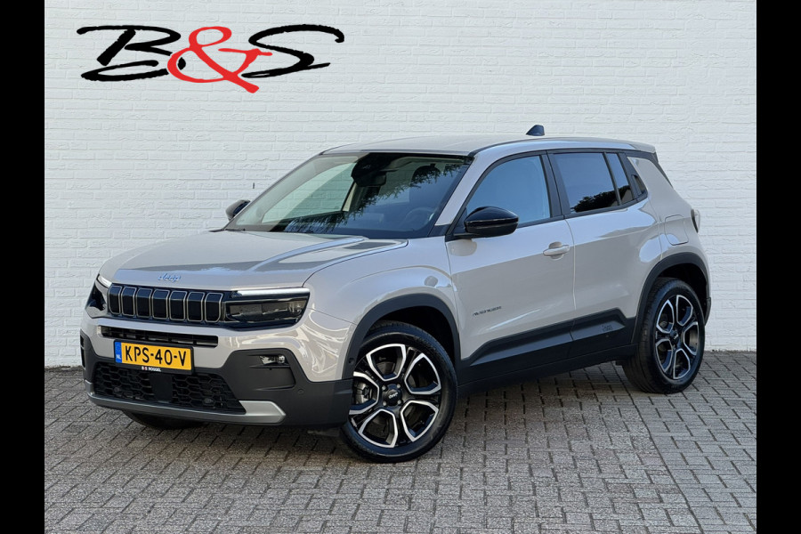 Jeep Avenger Summit 54 kWh SOH 96% Clima Camera Cruise Carplay PDC voor en achter Half Leder