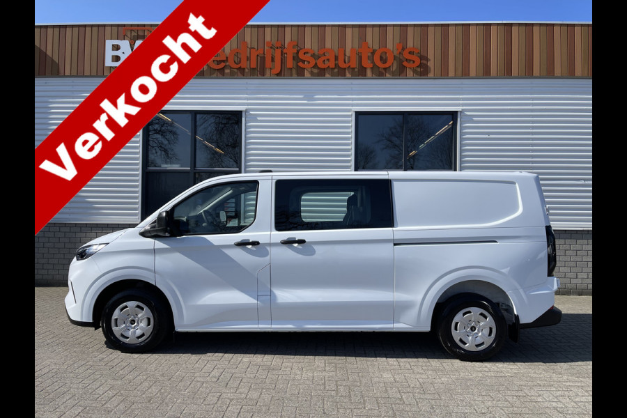 Ford Transit Custom 320 2.0 TDCI L2H1 Trend DC 5 persoons / originele Ford dubbel cabine / bpm vrij / NIEUW / vaste prijs rijklaar € 39.950 ex btw / lease vanaf € 715 / airco / cruise / vol opties !