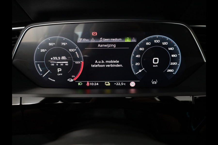 Audi e-tron 55 quattro S edition 95 kWh 408 pk | SOH 95,17% | Navigatie | Panoramadak | Parkeersensoren | Rondomzicht camera | B&O Soundsystem | Head-up display | Lederen bekleding | S-Line |