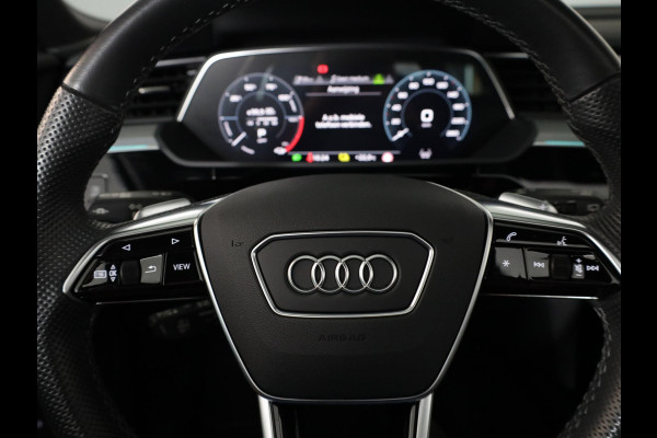 Audi e-tron 55 quattro S edition 95 kWh 408 pk | SOH 95,17% | Navigatie | Panoramadak | Parkeersensoren | Rondomzicht camera | B&O Soundsystem | Head-up display | Lederen bekleding | S-Line |